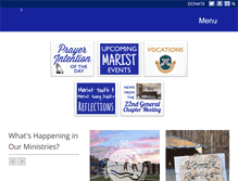 Tablet Screenshot of maristbr.com